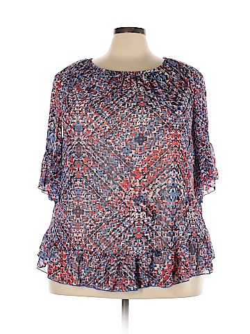 Cha Cha Vente Short Sleeve Blouse (view 1)