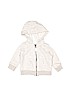 Carter's Gray Zip Up Hoodie 0-3 MO / 3 MO - photo 1