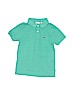 Lacoste 100% Cotton Green Short Sleeve Polo Size 8 - photo 1