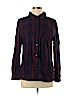 Rails 100% Rayon Red Long Sleeve Button-Down Shirt Size L - photo 1