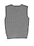 Polo by Ralph Lauren 100% Polyester Solid Gray Sweater Vest Size 7 - photo 2
