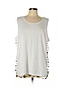 Assorted Brands White Sleeveless T-Shirt Size XL - photo 1