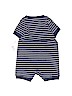 Little Me 100% Cotton Blue Short Sleeve Onesie 6-9 MO / 9 MO - photo 2