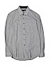 Report Collection 100% Cotton Blue Long Sleeve Button-Down Shirt Size 14 - photo 1