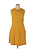 Anne Klein Yellow Casual Dress Size XL - photo 1