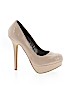 Forever 21 Tan Heels Size 7 1/2 - photo 1