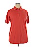 Roaman's Orange Short Sleeve Polo Size 14 - photo 1