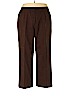 Sag Harbor 100% Polyester Brown Khakis Size 22 - photo 1