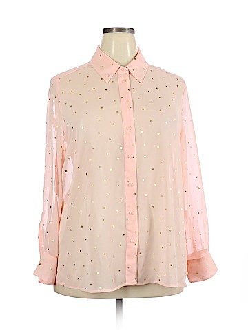 Lane Bryant Long Sleeve Blouse (view 1)