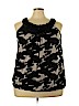 Alfani Black Sleeveless Top Size 3X - photo 1