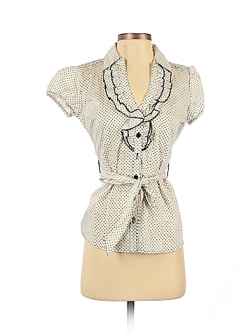 No Boundaries Short Sleeve Blouse (view 1)