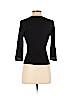 INC International Concepts Black Long Sleeve Silk Top Size P (petite) - photo 2