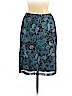 Exact Change 100% Polyester Blue Casual Skirt Size M - photo 2