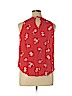 Old Navy 100% Rayon Red Sleeveless Blouse Size XL - photo 2