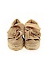 J/Slides 100% Leather Tan Flats Size 7 1/2 - photo 2