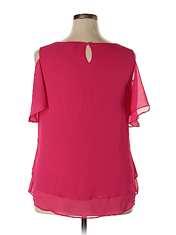 Roz & Ali Short Sleeve Blouse (view 2)