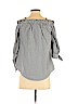 A. Byer Gray 3/4 Sleeve Blouse Size M - photo 2