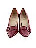 Circa Joan & David 100% Leather Red Heels Size 8 1/2 (wide) - photo 2