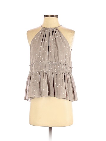 Joie Sleeveless Silk Top (view 1)