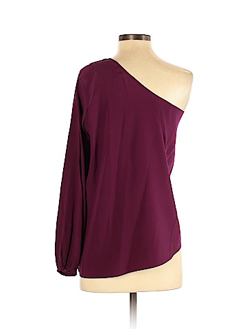 Ramy Brook Long Sleeve Silk Top (view 2)