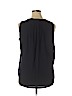 Apt. 9 100% Polyester Blue Sleeveless Blouse Size XL - photo 2