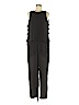 BCBGMAXAZRIA 100% Polyester Black Jumpsuit Size M - photo 1