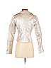 Bernardo 100% Polyurethane Ivory Faux Leather Jacket Size S - photo 2