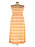Jessica London 100% Polyester Orange Casual Dress Size 22 - photo 1