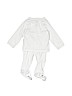 Child of Mine by Carter's 100% Cotton White Casual Pants Size 3-6 mo - photo 2