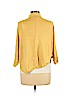 Eileen Fisher 100% Linen Yellow Cardigan Size L - photo 2