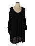 ELOQUII 100% Viscose Black Casual Dress Size 18 - photo 1