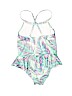 Crazy 8 Green One Piece Swimsuit Size 3T - photo 2