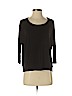 Forever 21 100% Rayon Black 3/4 Sleeve Top Size S - photo 1