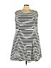 Ellos White Casual Dress Size 24W - photo 1