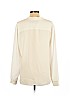 Tibi Ivory Long Sleeve Blouse Size L - photo 2