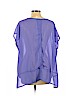 Lyss Loo 100% Polyester Purple Short Sleeve Blouse Size 1X - photo 2
