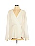 Tibi Ivory Long Sleeve Blouse Size L - photo 1