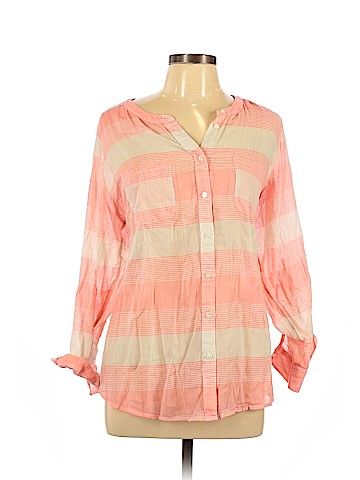 Lane Bryant Long Sleeve Blouse (view 1)