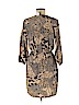 Double Zero 100% Polyester Tan Casual Dress Size M - photo 2