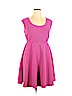 Torrid Pink Casual Dress Size 1X Plus (1) - photo 1