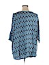 a:glow Blue 3/4 Sleeve Top Size XL - photo 2
