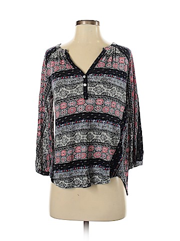 Lucky Brand 3/4 Sleeve Button-Down Shirt (view 1)