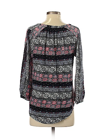 Lucky Brand 3/4 Sleeve Button-Down Shirt (view 2)