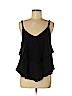 Paper Crane 100% Polyester Black Sleeveless Blouse Size M - photo 1