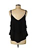 Paper Crane 100% Polyester Black Sleeveless Blouse Size M - photo 2