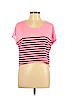 Forever 21 100% Polyester Pink Short Sleeve T-Shirt Size L - photo 1