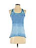 Nike 100% Polyester Blue Active Tank Size S - photo 1