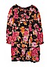 Lands' End 100% Cotton Floral Brown Dress Size 7 - photo 1