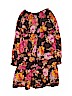 Lands' End 100% Cotton Floral Brown Dress Size 7 - photo 2