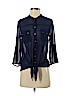 Delia's 100% Polyester Blue 3/4 Sleeve Blouse Size S - photo 1